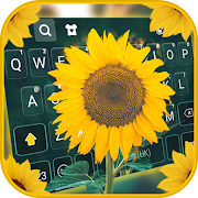 Morning Sunflower Keyboard Background