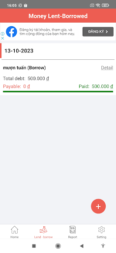 Money lover Screen 3