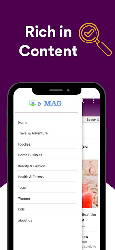 e-MAG App Screen 3