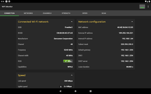 WiFi Monitor Pro: net analyzer - Tools - apps