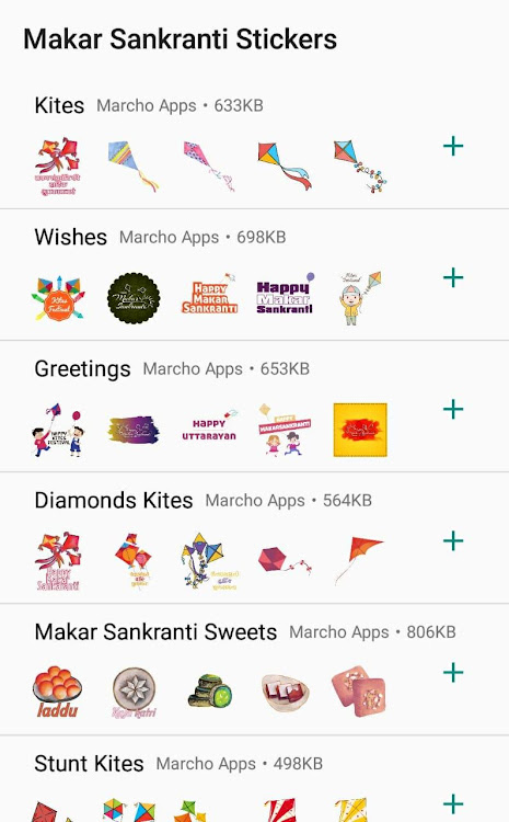 Makar Sankranti Stickers - 1.0.1 - (Android)