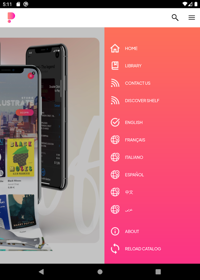 #8. PubCoder Shelf Showcase (Android) Av: PubCoder