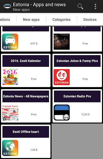 Estonian apps and games Screen 2