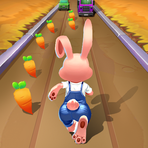Captura de Pantalla 1 Bunny Escape Run android