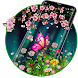美しい蝶応援の花のテーマ - Androidアプリ