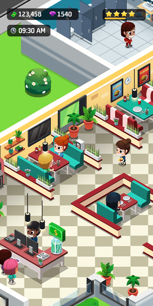 Idle Restaurant Tycoon - Cooking Restaurant Empire  ( Mod Mo