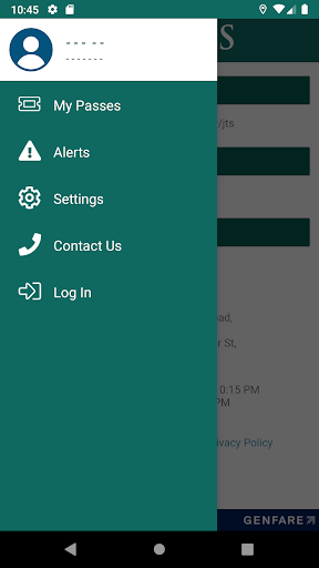 MyJTS Screen 2