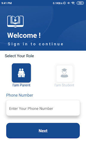 Android application Ekalsutra - Parent App screenshort