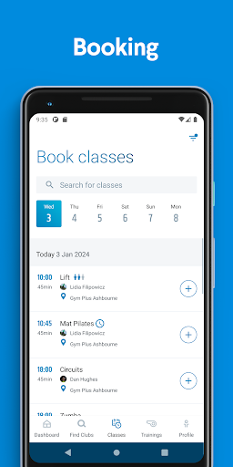 Gym Plus Screen 2