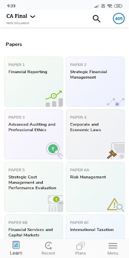 LearnCab - For CA, CS, CMA Screenshot 2 - AppWisp.com