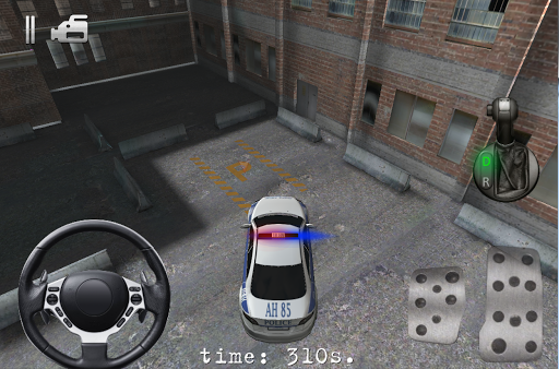 Android application Police Car Parking Driver 3D screenshort
