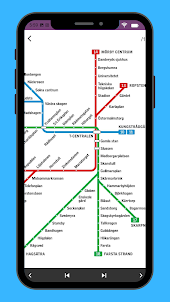 Stockholm Subway Map 2023