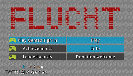 Android application Flucht screenshort
