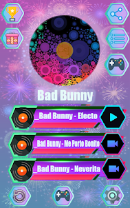 Bad Bunny Tiles Hop EDM Rush