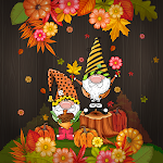 Cover Image of Herunterladen Pumpkin And Gnomes - Wallpaper  APK