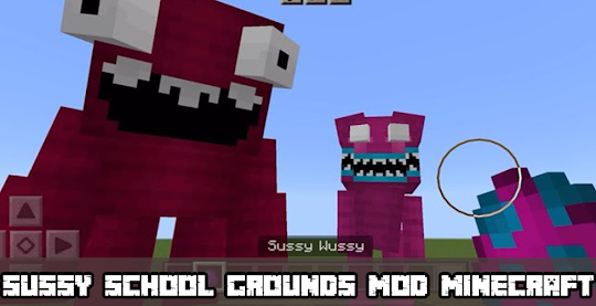 Sussy School Grounds mod MCPE