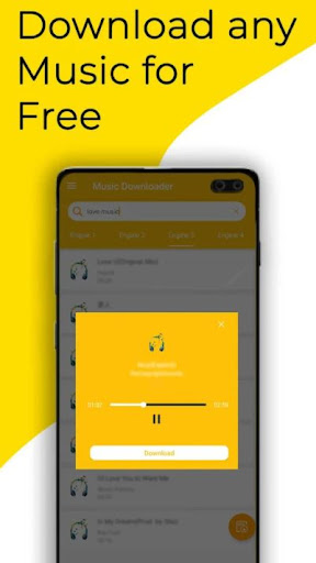 Android application Tube Mp3 Music Downloader screenshort