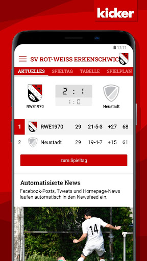 Android application RWE1970 screenshort