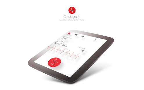 Cardiograph - Heart Rate Meter Screenshot