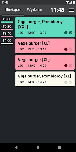 Android application Lunching Kitchen screenshort