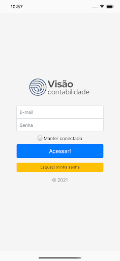 Android application Visão Contabilidade screenshort
