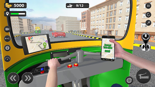 Tuk Tuk rickshaw driver games 0.01 APK + Mod (Unlimited money) untuk android