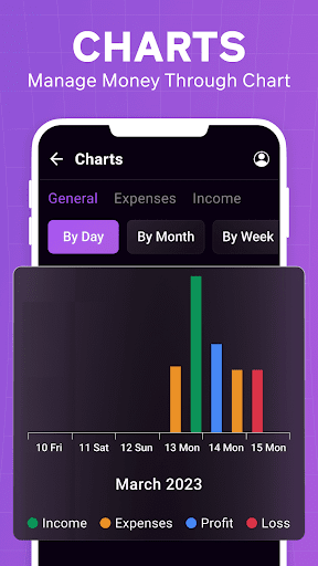 Money Manager & Expenses Screen 3