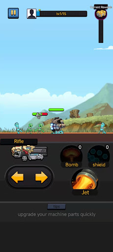 Android application Zombie vs Machine screenshort