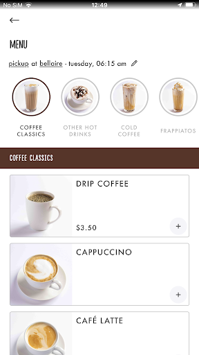 Coffee Fellows Screen 3