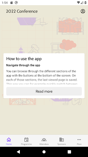 Android application Brokerslink Conference screenshort