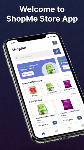Android application ShopMe screenshort