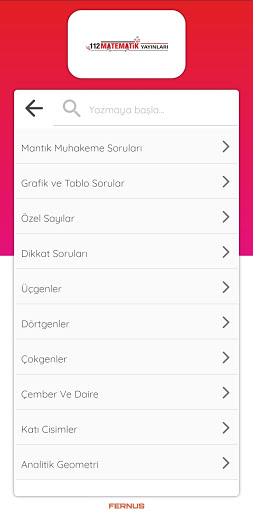112 Matematik Yayınları Screen 2