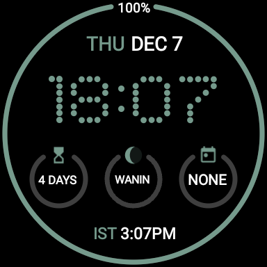 Nothing - Pixel Watch Face Screen 3