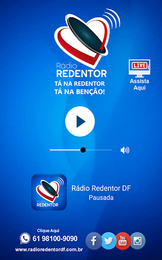 Rádio Redentor DF Screen 3