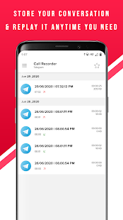 Speech Recorder - Record any Telegram calls Varies with device APK screenshots 2