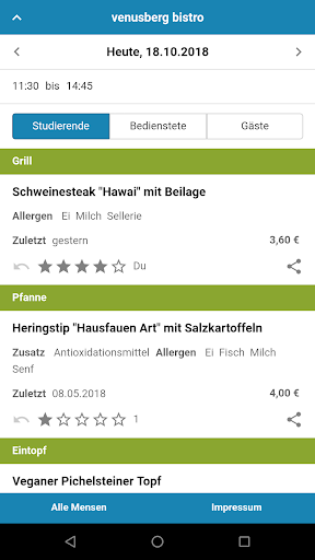 Mensa Bonn Screen 2