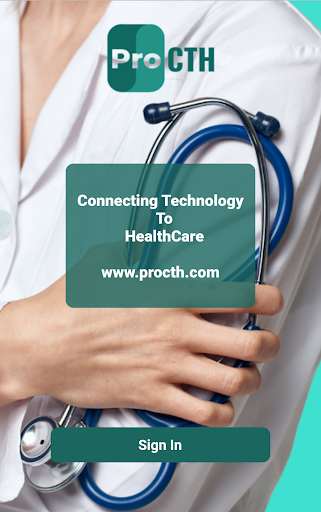 Android application ProCTH Doctor screenshort