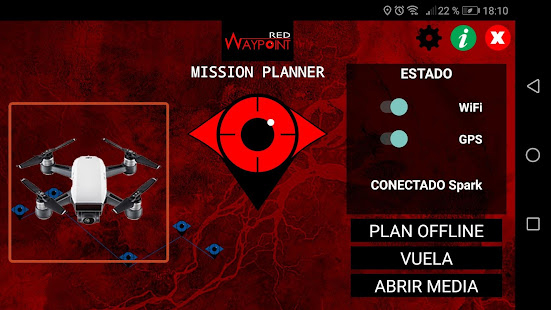 RedWaypoint for DJI Drones  Screenshots 1