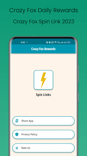 Crazy Fox Daily Rewards App Screen 2