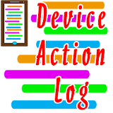 Device Action Log icon
