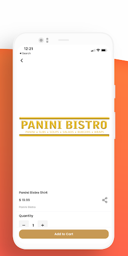 Panini Bistro Screen 3