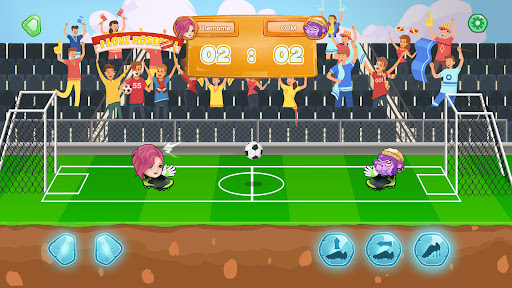 Android application Bobblehead Ball screenshort
