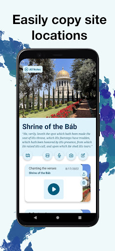 My Bahá’í Pilgrimage Journal Screen 3