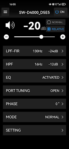 Android application TONEWINNER screenshort