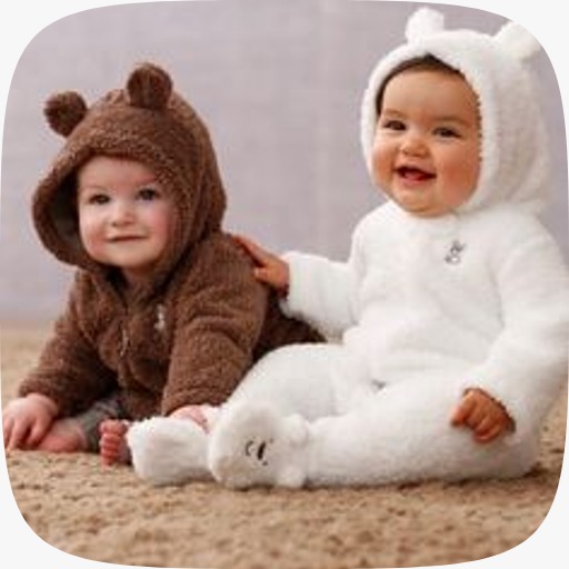 cute baby wallpaper logo