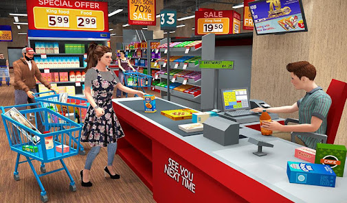 Supermarket Game Shopping Game  screenshots 6