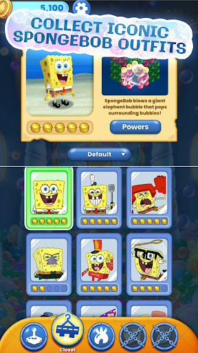 Screenshot of SpongeBob: Bubble Pop NETFLIX