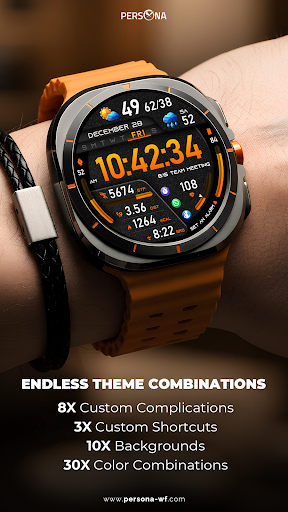 PER49 Digital Watch Face screenshot 2