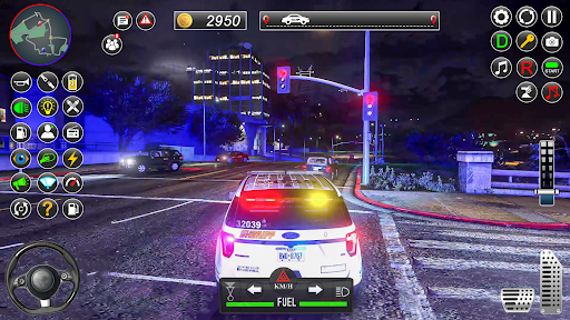 NYPD Police Jeep Driving Games Screen 3