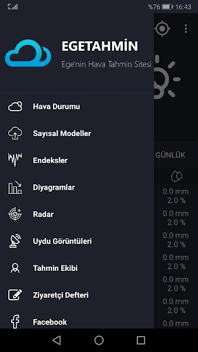 Hava Durumu - EgeTahmin Screen 2